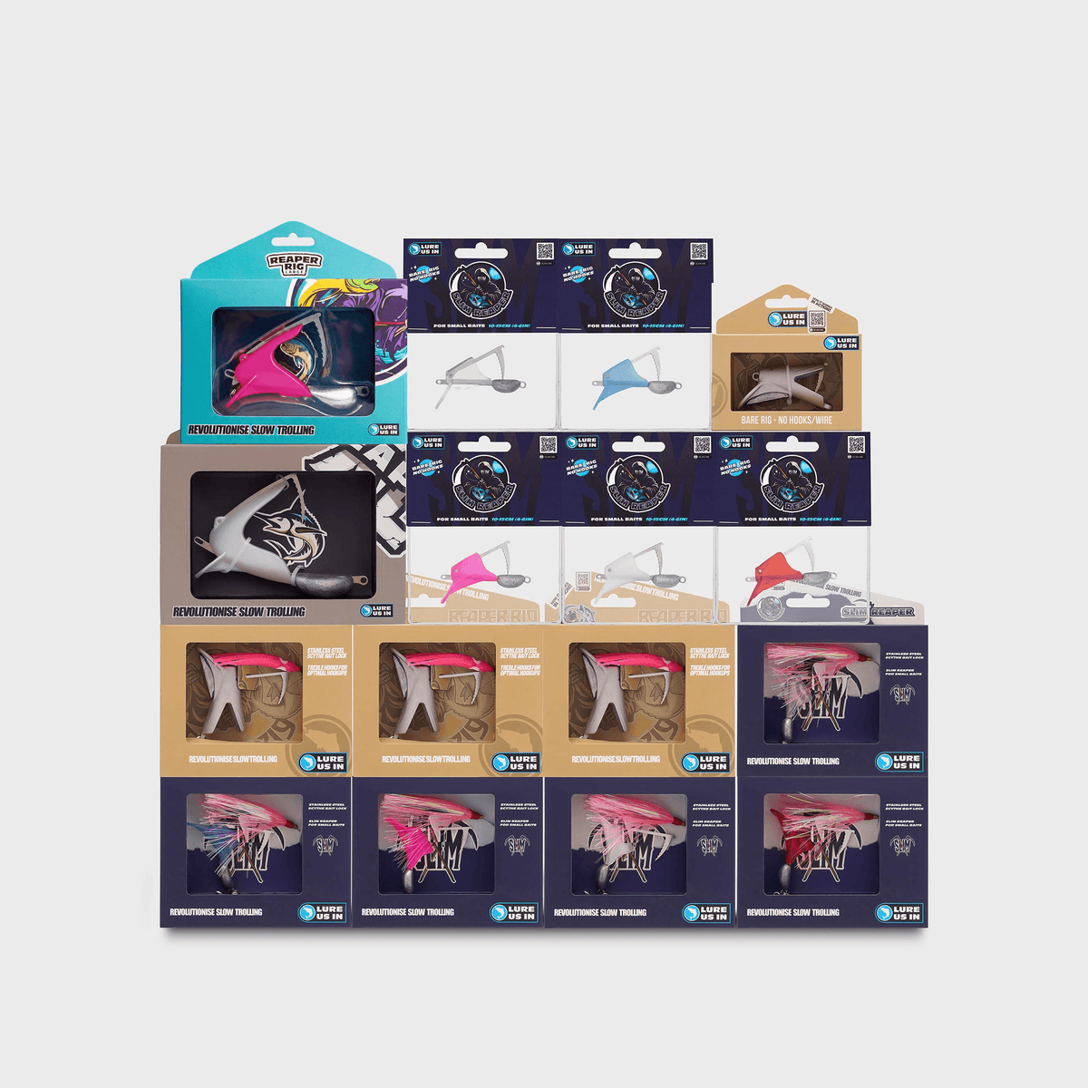 Bagged Out Bundle mega pack of Reaper Rigs and bare rigs